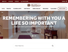 Tablet Screenshot of mastrofrancescofuneralhome.com
